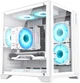 Obudowa GameMax Infinity Mini WH Biała - obraz 1