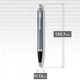 Ручка кулькова Parker IM 17 Light Blue Grey CT BP (22 532) - зображення 3