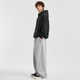 Спортивні штани GMWL для хлопчика широкі баггі streetwear,Світло-сірий, 158 - зображення 2