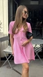 Платье мини One size Розовое (8030) - изображение 1