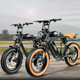 Електровелосипед SAMEBIKE M20 III (2000 Вт; 36 А * рік; 48 В), колеса 20 ", з ручкою газу, зелений (ECO_SMB-M20-III-green) - зображення 13