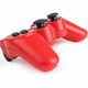 Ігровий бездротовий геймпад Dual-Shock PS3 акумуляторний джойстик з функцією вібрації для PlayStation 3 Червоний - зображення 8