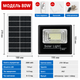 Солнечный LED-прожектор 80W с пультом и панелью мм IP67 для улицы, двора, фасада, гаража и террасы - изображение 2