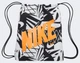 Мішок Nike Y NK DRAWSTRING - CAT AOP 1 чорний, білий, помаранчевий Діт 43 x 36 см - зображення 1