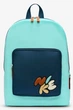 Рюкзак Nike Y NK CLASSIC BKPK - BUBBLE 16L бирюзовый, темно-синий Детский 38x28x13 см - изображение 1