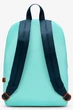 Рюкзак Nike Y NK CLASSIC BKPK - BUBBLE 16L бирюзовый, темно-синий Детский 38x28x13 см - изображение 3