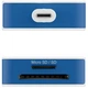 Hub USB Hyper HyperDrive Flex 8 Port USB-C Hub White/Blue (HD4102BUGL) - obraz 5