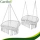 Двухместные садовые качели Гнездо аиста 300 кг с подушками серые Gardlov - зображення 7