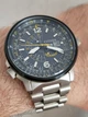 Чоловічий годинник Citizen Eco-Drive PROMASTER NIGHTHAWK BLUE ANGELS BJ7006-56L - изображение 8