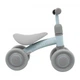 Детский беговел PettyTrike голубой, от 1 года, 4 пенных колеса, нагрузка до 25 кг, вес 2 кг, длина 45 см(ISL_E80630D51AFD) - изображение 3