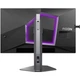 TFT 24.1' AOC AG246FK6, Ultra-Fast TN eSports, 610Hz, 2xHDMI, DP, USB-hub, HAS, Pivot, чорно-сірий - изображение 6