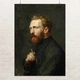 Постер Портрет Винсента ван Гога, Vincent van Gogh, A3 40×30 см (id6355) - изображение 1