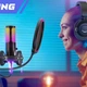 Игровой микрофон Fifine F17, Студийный микрофон с RGB подсветкой, Микрофон для стримов, Gaming Microphone - изображение 6
