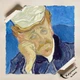 Постер Портрет доктора Гаше, Винсент ван Гог, Vincent van Gogh, Dr.Gachet, A3 37×30 см (id6661) - изображение 4