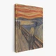 Інтер'єрна картина Крик, Едвард Мунк, Edvard Munch, The Scream, 40×30 см (id6362) - зображення 2
