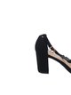 Туфли женские QQ SHOES QQ48-1/41 Черный 41 размер - 27,2 см стелька - изображение 4