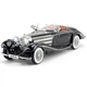 Металлическая модель Mercedes-Benz 500K Special Roadster 1936 1:24 ретро автомобиль инерционная машинка со светом и звуком - изображение 4