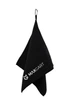 Спортивное полотенце MaxGart черное из микрофибры 40x80 см - изображение 1