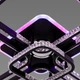 Люстра потолочная светодиодная с музыкальной колонкой и RGB подсветкой для большой гостиной VALESO YZD1271 - изображение 7