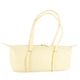 Жіноча шкіряна сумка-багет Virginia Conti 04290 з двома ручками світло-жовта - зображення 6