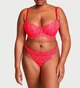 Бюстгалтер Victoria's Secret DREAM ANGELS Wicked Unlined Lace Balconette Bra 34C - зображення 4