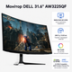 Монитор Dell AW3225QF 31.6 дюймов QD-OLED 4K 240 Гц HDMI USB FreeSync игровой Черный/Белый (210-BLLV) - изображение 2