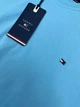 Футболка хлопковая мужская Tommy Hilfiger 2XL яркий голубой - изображение 2