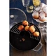 Сковорода вок Staub Specialities Wok Graphite Grey 30 см з кришкою чавунна 40511-462-0 - зображення 5
