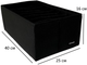 Короб ORGANIZE 16 х 25 х 40 см Черный (HY-40-black) - изображение 2