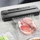Вакуумный домашний упаковщик с пакетами автоматический Vacuum Sealer Вакууматор бытового аппарата для упаковки продуктов - изображение 4
