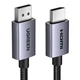 Кабель UGREEN DP125 DisplayPort to HDMI 2.0 2 м 4K@30Hz Black, кабель DisplayPort — HDMI - зображення 2