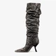 Женские сапоги кожаные Michael Kors 607094828 36.5 Серые (1159860930) - изображение 3