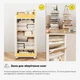 Дитячий стелаж - книжкова полиця Mealux Brooks Yellow - изображение 4