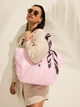 Сумка пляжна Victoria's Secret Signature Canvas Tote Bag Сумка шопер - изображение 4