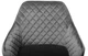 Комплект стульев для кухни и гостиной Zora Деметра 2 шт Серый/Черный (DE2-GRV-BLK) - изображение 7
