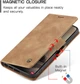 Чехол книжка Caseme с магнитом для Samsung Galaxy S26 Ultra коричневый - изображение 3