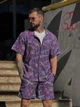 Летний милитари комплект рубашка шорты TITANIUM OBLIVION War фиолетовый ПП7753 L/XL - изображение 1