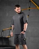 Костюм летний Stone Island серый футболка шорты оверсайз L - изображение 5