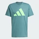 Мужская футболка для тренировок Train Essentials Feelready Logo adidas JW7403 (XS) зеленый (4068809942132) - изображение 6