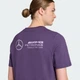 Мужская футболка Mercedes - AMG Petronas Formula One Team Premium Woven adidas JX8814 (XL) фиолетовый (4068802497554) - изображение 6