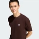 Мужская футболка Trefoil Essentials adidas KE1146 (M) коричневый (4068822063067) - изображение 4