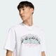 Чоловіча футболка GFX adidas KE0136 (XS) білий (4068821852891) - зображення 4