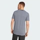 Мужская футболка Designed for Training Workout adidas JI5766 (L) черный (4067891593420) - изображение 2