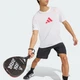 Мужская футболка Padel Category Graphic adidas KE9639 (XL) белый (4068821830417) - изображение 4