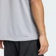Мужская футболка WORKOUT ESSENTIALS FEELREADY LOGO adidas KC5283 (S) серый (4068821036932) - изображение 5