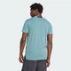 Мужская футболка Designed for Training Workout adidas JX3285 (L) зеленый (4068809605211) - изображение 2
