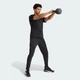 Чоловіча футболка Designed-for-Training Intensity adidas JI8181 (XS) чорний (4067891156588) - зображення 3