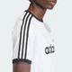 Мужская футболка 3-STRIPES SLIM RINGER adidas KF0418 (2XL) белый (4068821511736) - изображение 5