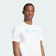 Мужская футболка Mercedes - AMG Petronas Formula One Team DNA Graphic adidas JV5456 (XS) белый (4068802462736) - изображение 5