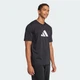 Мужская футболка Future Icons 3 Bar Logo adidas JI8770 (3XL) черный (4067891021756) - изображение 3